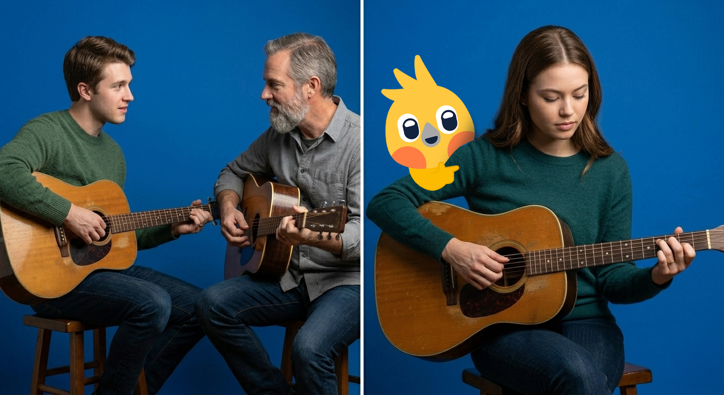 Traditional Guitar Lessons vs App-Based Learning: An Honest Comparison